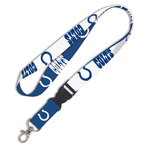 Indianaoplis Colts Lanyard-OFFICIALLY LICENSED - Pipe Zone