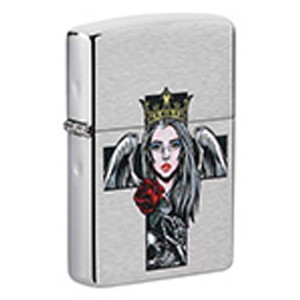 Zippo #49262 Angel & Skull
