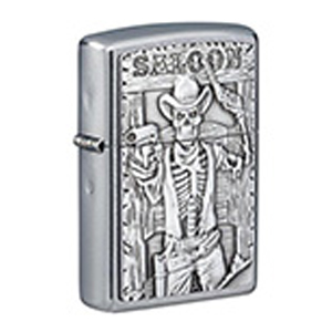 Zippo #49298 Saloon Skull
