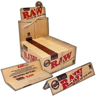 RAW Organic King Size Slim Rolling Papers