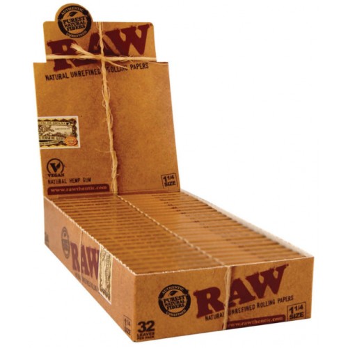 Raw 1 1/4 Rolling papers
