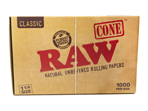 Raw Cones 1¼ 1000ct