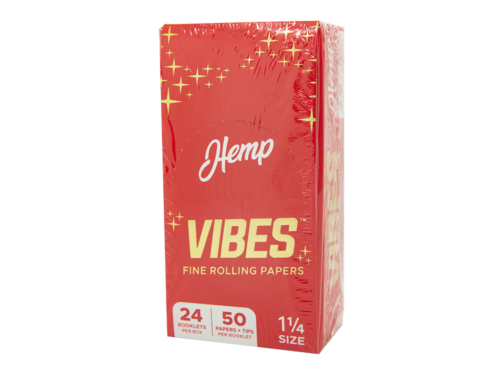 Vibes Hemp ¼ Paper + Tips