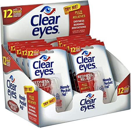 Clear Eyes Redness Relief 12 pack
