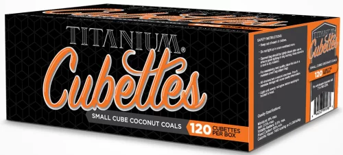 Hookah John Titanium Cubettes