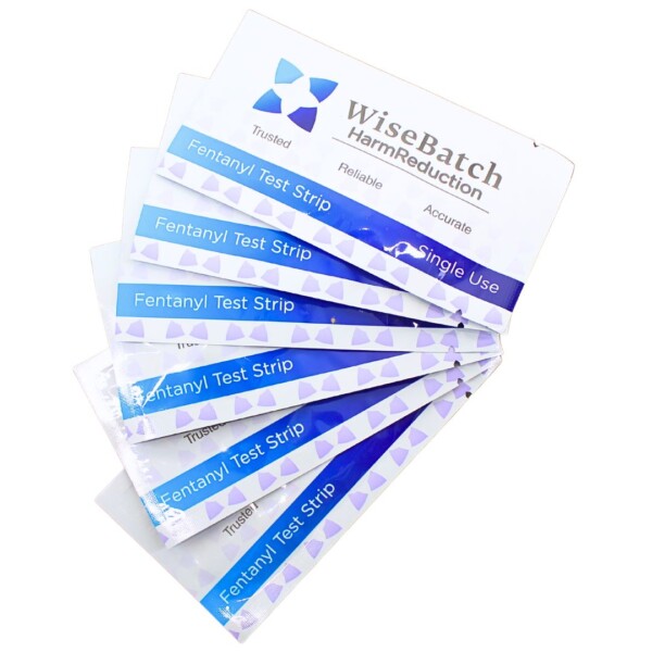 Fentanyl Test Strips by WiseBatch Harm Reduction 24PK - Image 2