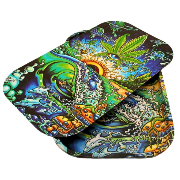 MAGNET TOP MEDIUM METAL ROLLING TRAYS - Image 34