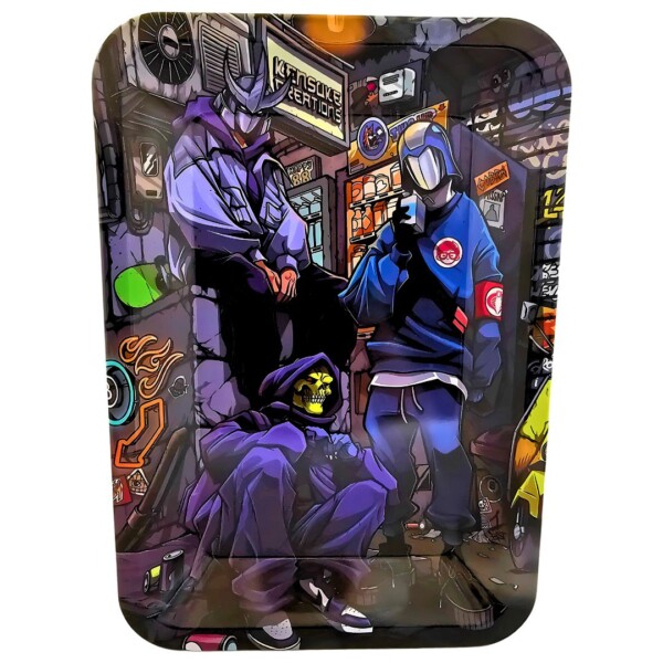 3D MAGNET TOP TRAY SMALL (Cartoon Villains) 4″ X 8″ - Image 2
