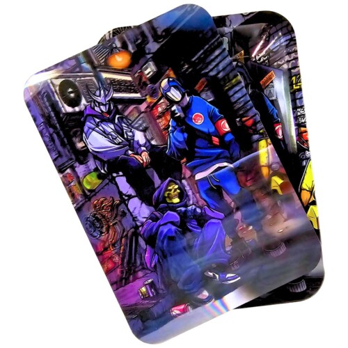3D MAGNET TOP TRAY SMALL (Cartoon Villains) 4″ X 8″