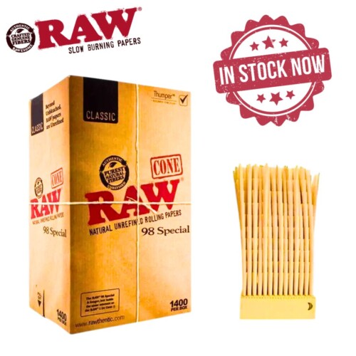 Raw Cones 98 Special 1400 Count