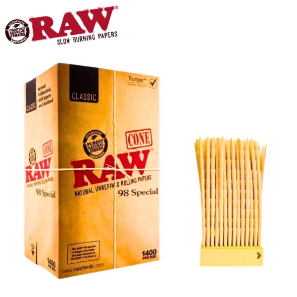 Raw Cones 98 Special 1400 Count - Image 2