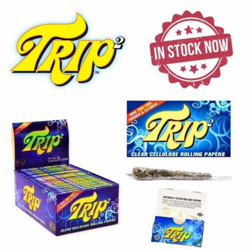 Trip2 Clear Rolling Papers 1 1/4