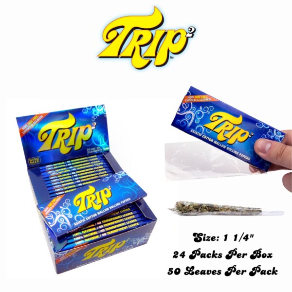 Trip2 Clear Rolling Papers 1 1/4 - Image 4