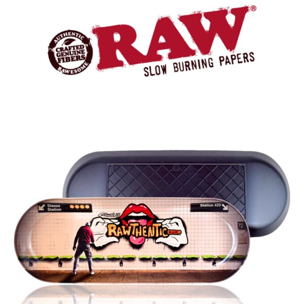 RAW Graffiti Deck Skateboard Rolling Tray - Image 6