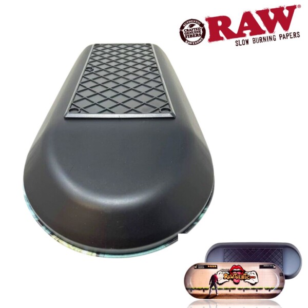 RAW Graffiti Deck Skateboard Rolling Tray - Image 3