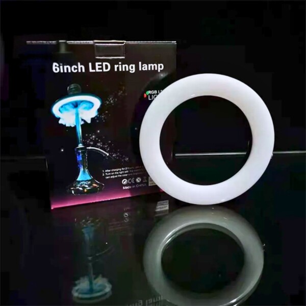 HOOKAH LED RING LAMP 6" - Image 2
