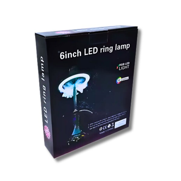 HOOKAH LED RING LAMP 6" - Image 11