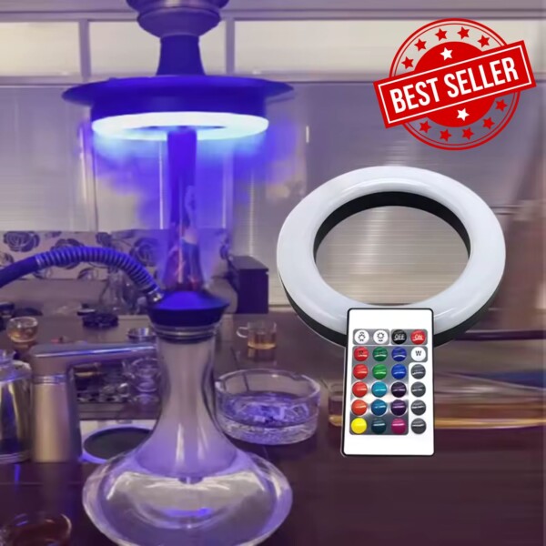 HOOKAH LED RING LAMP 6"
