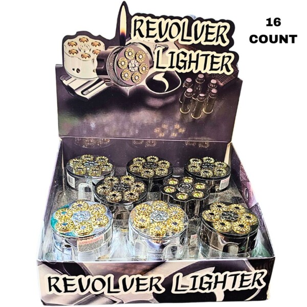 REVOLVER 16CT LIGHTERS - Image 15