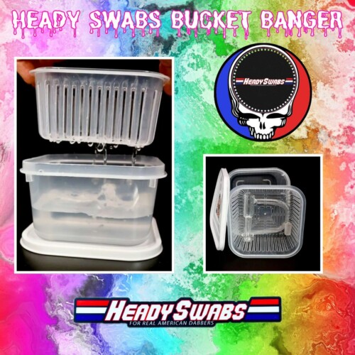 Heady Swabs Banger Bucket Square