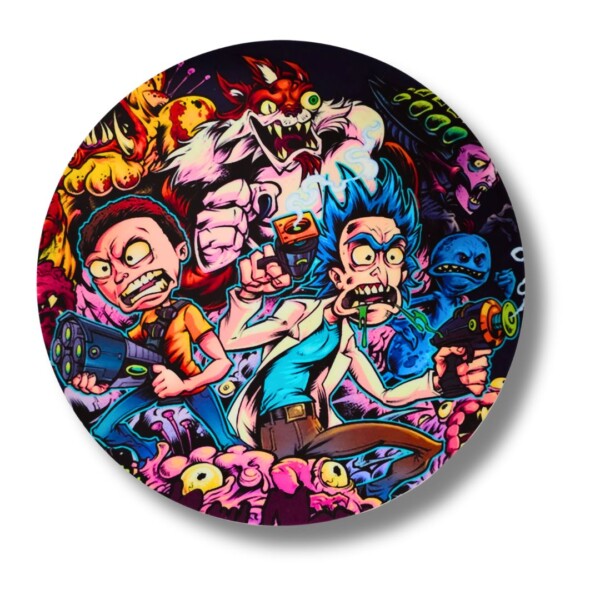 ROUND MEDIUM SIL DAB MAT (VARIOUS DESIGNS) - Image 3
