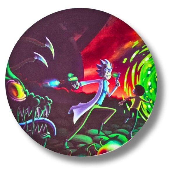 ROUND MEDIUM SIL DAB MAT (VARIOUS DESIGNS) - Image 7