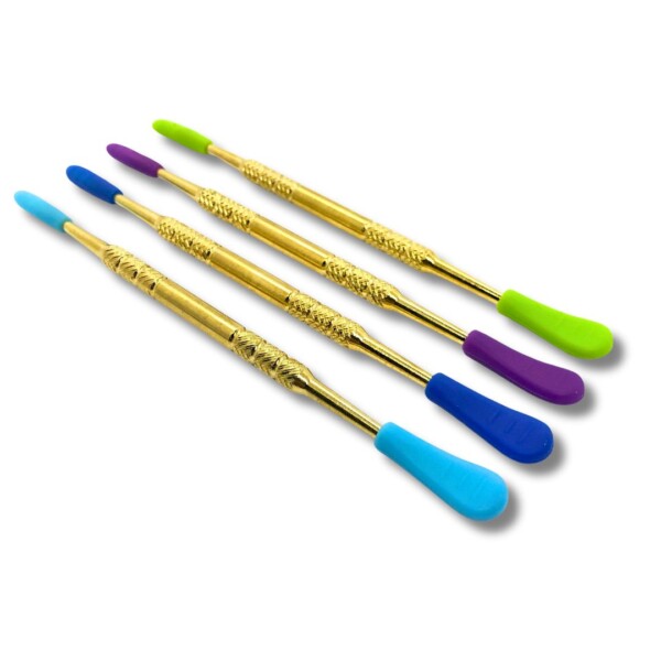 SILICONE TIP DABBER GOLD (VARIOUS TIP COLORS) - Image 6