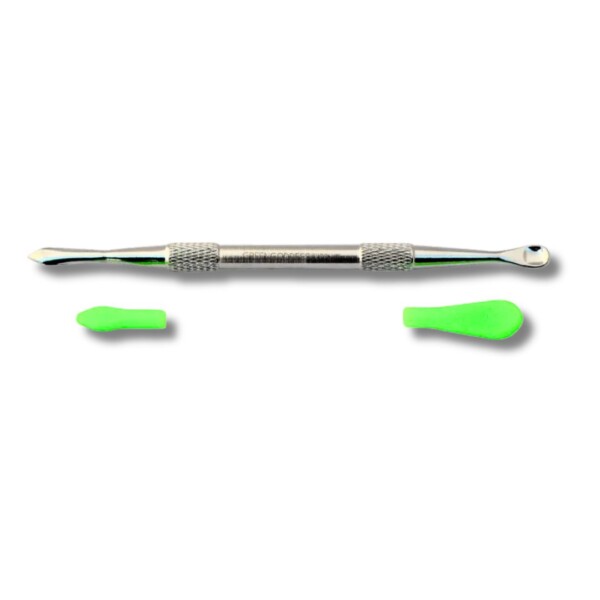 SILICONE TIP DABBER SILVER (VARIOUS TIP COLORS) - Image 4