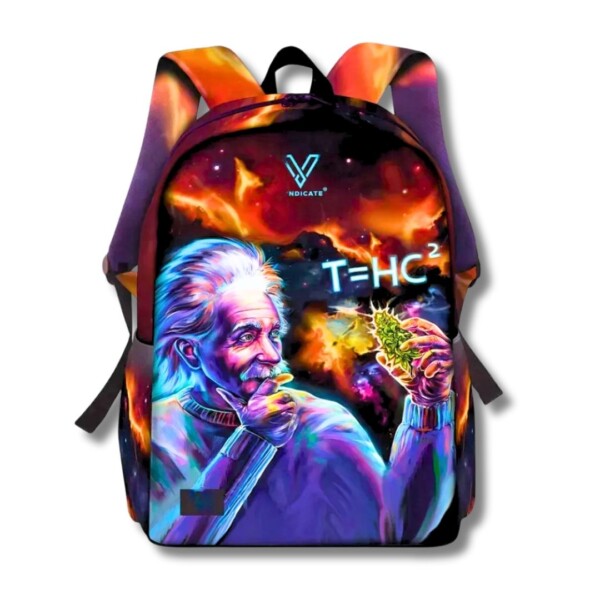 T=HC2 SMELL PROOF BACKPACK (ORANGE) - Image 2