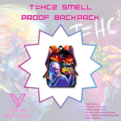 T=HC2 SMELL PROOF BACKPACK (ORANGE)