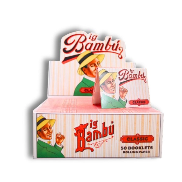 BIG BAMBU CLASSIC ROLLING PAPERS 50 BOOKLETS - Image 2
