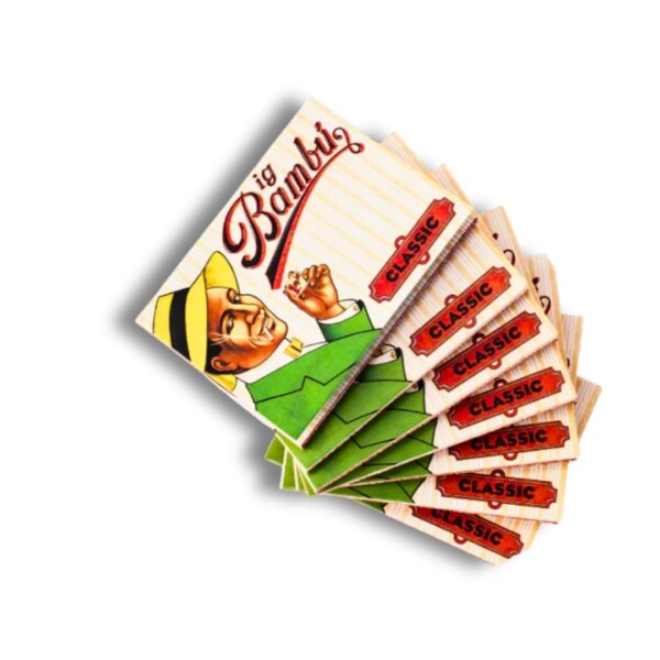 BIG BAMBU CLASSIC ROLLING PAPERS 50 BOOKLETS - Image 4