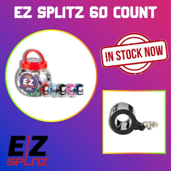 EZ SPLITZ CUTTER 60 COUNT (MIXED COLORS)