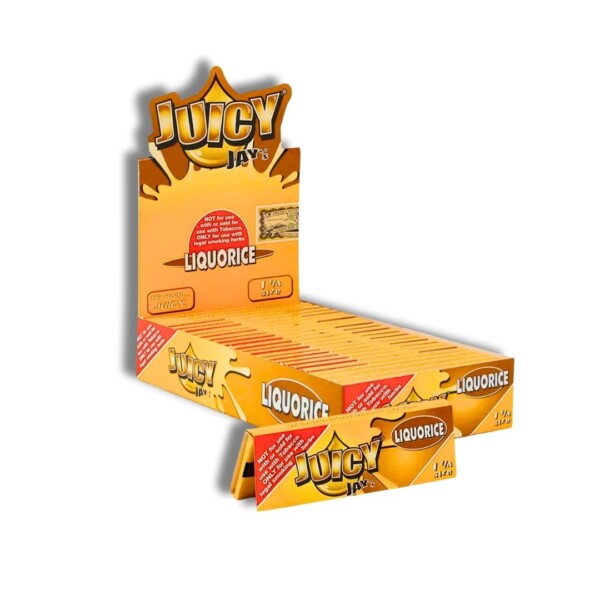 JUICY JAY'S FLAVORED PAPERS ORANGE 1 1/4 SIZE - Image 4