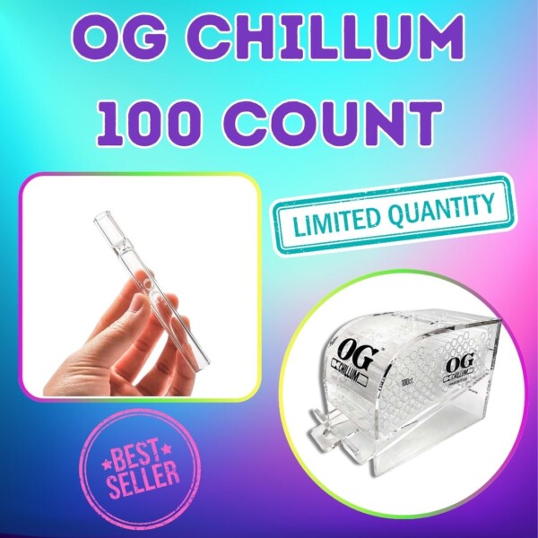 OG CHILLUM 100 COUNT (ACRYLIC DISPLAY)
