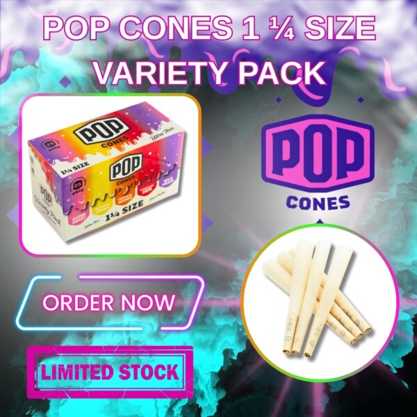 POP CONES VARIETY PACK - FLAVOR ACTIVATED CONES 25 PACK